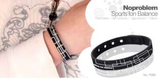 NPB ION BALANCE Titanium Band Power Bracelet P089  