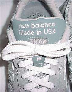 New Balance 993 Mens Running Shoes Cross Trainers Gray MR993GL 11.5 4E 