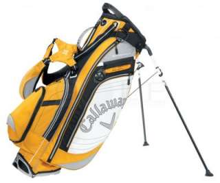 Callaway Golf Hyper Lite 4.0 Stand Bag Yellow White  
