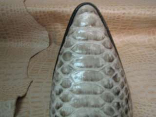 Mens Genuine Python Snake Skin Leather Cowboy Boots  