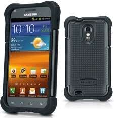   Samsung SPH D710 Epic 4G Touch (Galaxy S II) Ballistic Shell Gel Case