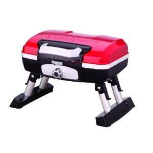   Petite Gourmet Portable Tabletop Gas Barbecue Grill Red 