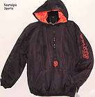   SF GIANTS Vintage 1990s MLB MAJESTIC Hooded PULLOVER Jacket NWT XL