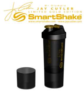Mr. Olympia Jay Cutler SmartShake Protein Shaker Blender Bottle Cup 