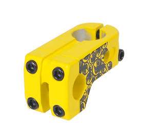 SHADOW ATTACK FRONT LOAD STEM BMX BIKE 48mm YELLOW NEW  