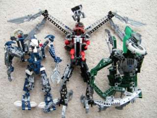 Figuras KREKKA NIDHIKI TURAGA DUME NIVAWK de Lego Bionicle