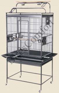 80024D HQ Double Playtop Small Bird Cage  