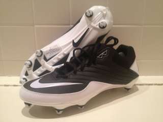   Nike Super Speed D Low Mens Football Cleats Black/White $90  