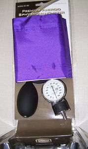 Blood Pressure Cuff Gauge Aneroid Sphygmomanometer PUR  