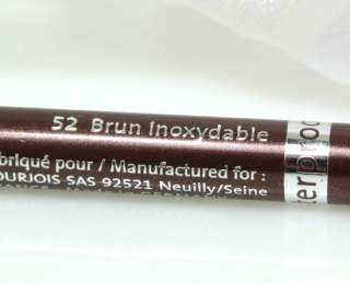 Bourjois Metallise Metallic Eyeliner Pencil 52 Brun NEW  