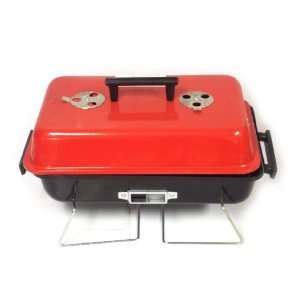  Deluxe BBQ Grill, Portable 43.2 x 29 x 12cm, Rectangular 