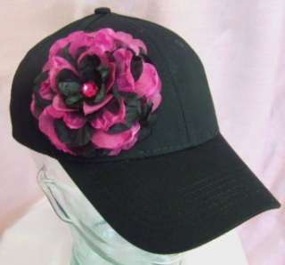  Lola Silk Flower Baseball Hat Clothing