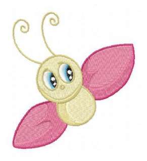 BUTTERFLY AND BUGS MACHINE EMBROIDERY DESIGNS CD SET  