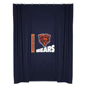  Chicago Bears Bathroom Shower Curtain