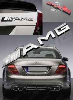 3D AMG Car Decoration Emblem Decal Sticker SLK SL GLK  