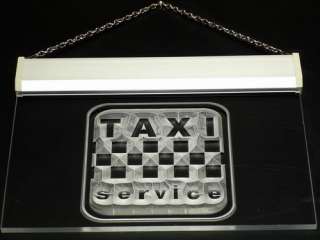 i976 b Taxi Service Cab Display Lure Neon Light Sign  