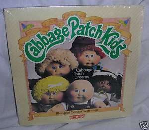 Vintage Cabbage Patch kids LP 10 Original Songs New NIP  