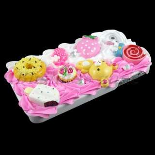 10 Lovely Soft Berry Ice Cream Cake Sweet Style Skin Case Cover For 