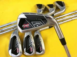 RH Callaway RAZR X Tour 4 PW Iron Set TT Dynamic Gold S300 Stiff Flex 