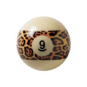 Aramith Billiard Balls Leopard 9 Ball