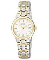Citizen Watch, Womens Eco Drive Two Tone Stainless Steel Bracelet 