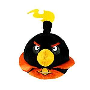    Angry Birds 5 Space Black Bird Plush with sound Toys & Games