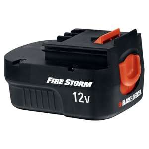Black & Decker FSB12 FireStorm 12 Volt 1.2 Amp Hour NiCad Slide Style 