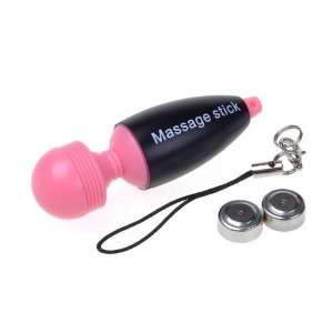  BestDealUSA NEW Pink and Black Mini Portable Massage Stick 