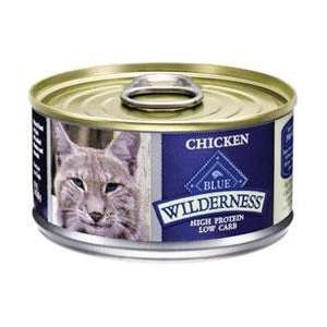  Blue Buffalo Wilderness High Protein Chicken Canned Cat Food 
