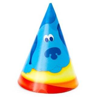 Blues Clues Cone Hats (8) Party Supplies by American Greetings