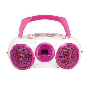 Digital Blue Barbie Boombox White/Pink Toys & Games