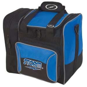  Storm 1 Ball Deluxe Bowling Bag  Blue/Black Sports 
