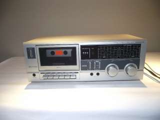 Vintage Sanyo Stereo Cassette Deck #RD 7 Good Condition Works  