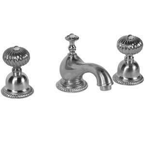   Brass Bathroom Sink Faucets 8 Widespread Lav Faucet With Crystal Caps