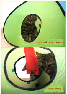 Cat Kitten Pet Play TENT&Tunnel Supplies Rustling Tunnel Playground 