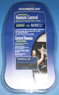New Chamberlain 3 Button Garage Remote Control #953D  