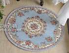 Charming Floor Mat Rug Carpet Round Country Floral Style C Diameter 