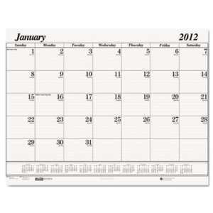   Economy Desk Pad Calendar Refill   White   HOD126 Electronics