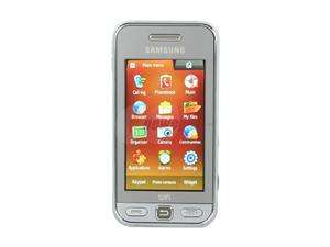     Samsung Star S5233W Silver Unlocked GSM Phone with 3 Touch Screen