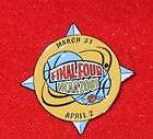 2001 NCAA Basketball Final Four Championship Twin Cities Hat Pin