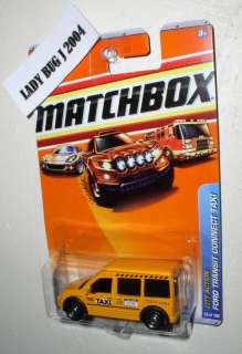 MATCHBOX City Action FORD TRANSIT CONNECT TAXI 2010  