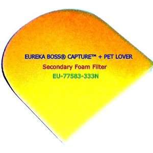EUREKA BOSS CAPTURE + PET LOVER UPRIGHT SECONDARY FOAM FILTER. FOR 