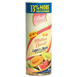  Glade Carpet and Room Deodorizer, Melon Burst, Bonus, 42.6 