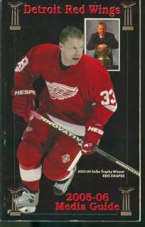red wings media guide another awesome deal from dcb collectibles