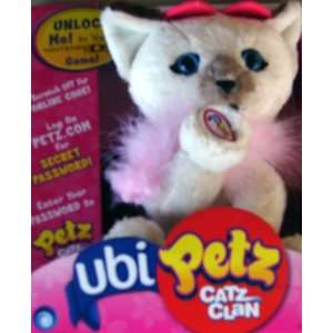  Ubi Petz White Siamese Cat Toys & Games
