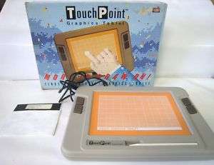 Vintage Touch Point Graphics Tablet Commodore 64 C64  