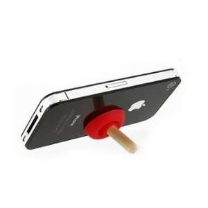   Stand Holder for Mobile Phone/ MP4 (Red) Cell Phones & Accessories