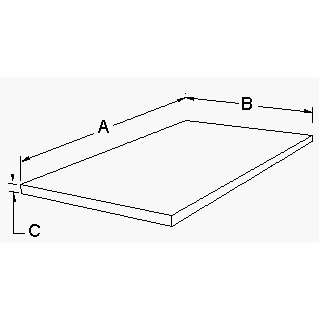 Aluminum   Sheets   Alloy   3003   0.063 x 2x3  