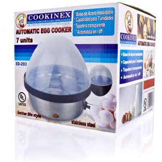 Automatic Egg Cooker Stainless Steel Base  