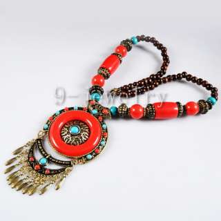 New In Stunning Tibetan Copper Necklace TS0901  